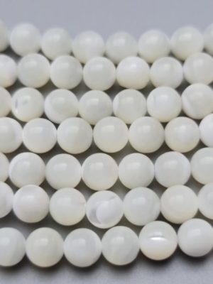 perles ronde nacre 6 mm