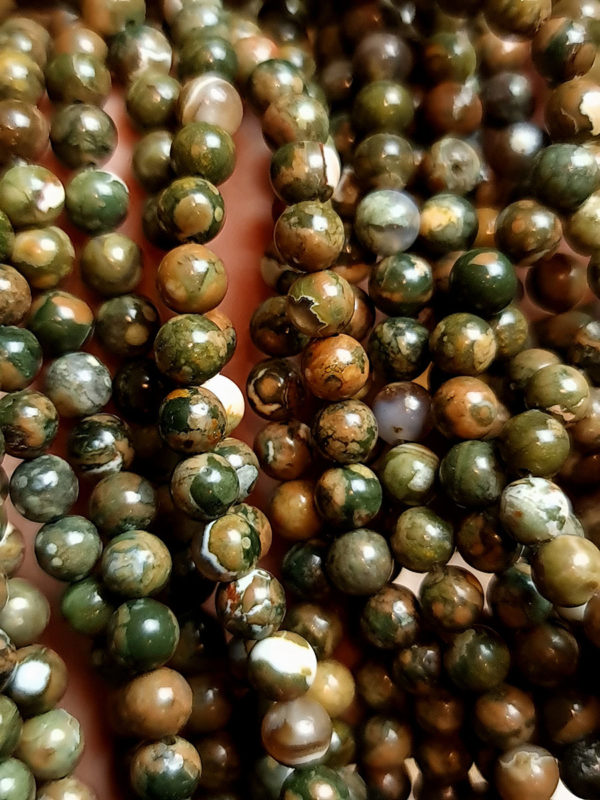 perles rhyolite 6mm