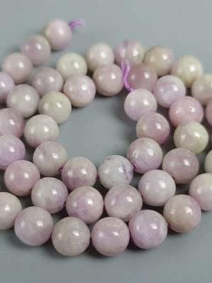 Perles ronde kunzite 8 mm