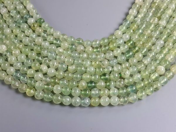 perles prehnite 8 mm