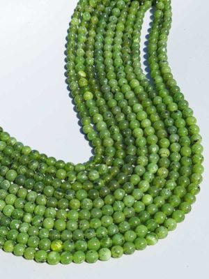 perles Jade néphrite 6mm