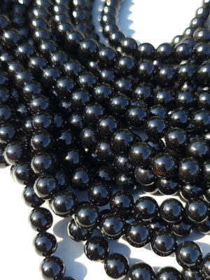 perles d'onyx 8mm