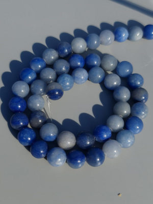 perles aventurine bleu 8mm