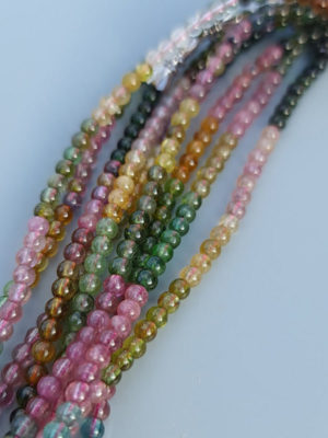 collier de tourmaline multicolor AA