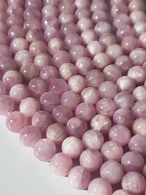 perles kunzite A 8mm