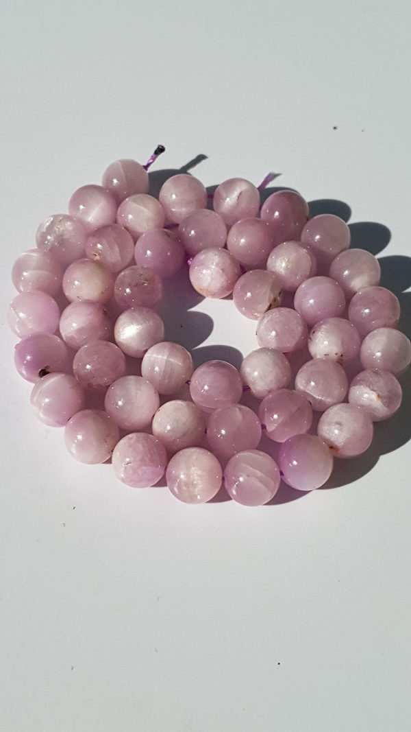 perles kunzite A 8mm