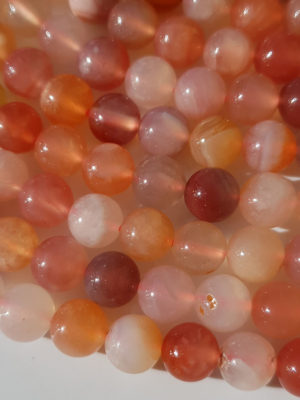 perles d'agate de Yanyuan 6mm