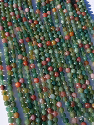 perles agate indienne AA 8mm