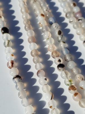 perles d'agate montana 4mm