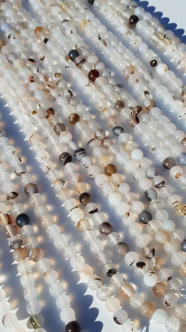 perles agate montana 6mm