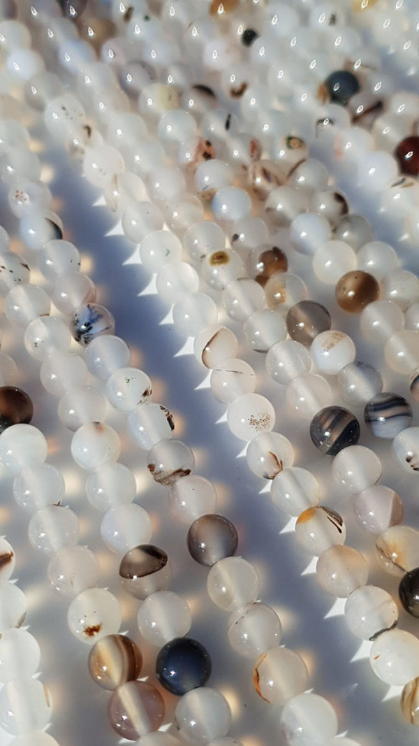 perles agate montana 6mm