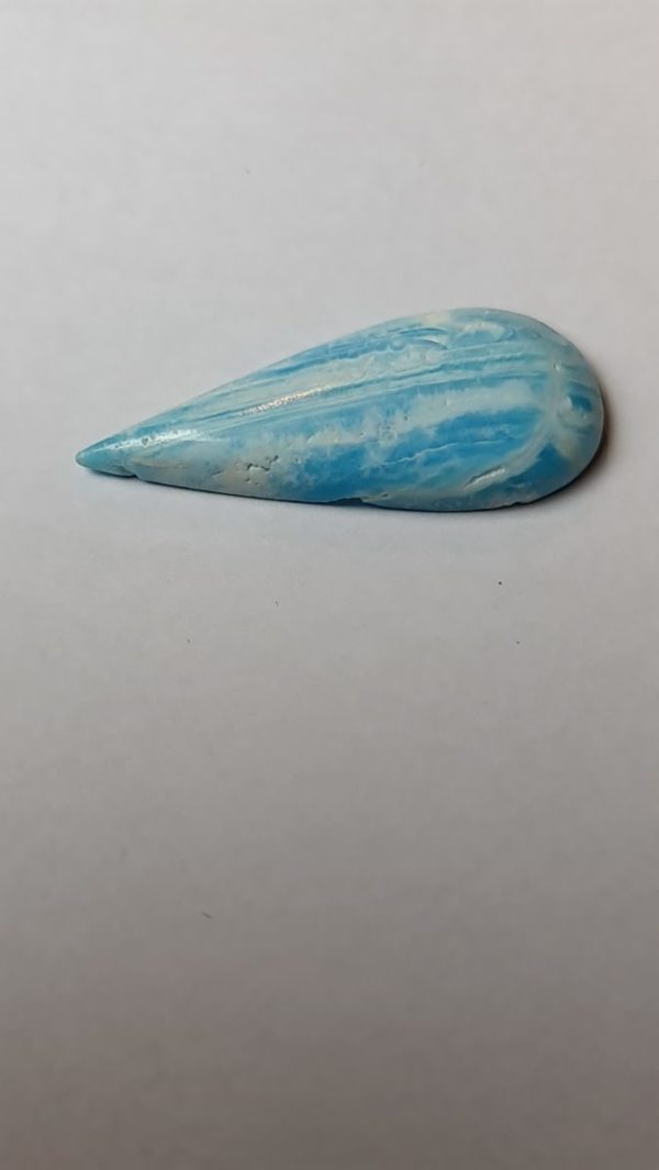 Cabochon Aragonite bleu du pakistan