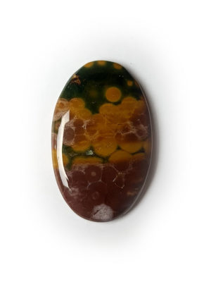 cabochon jaspe orbiculaire / ocean rare couleur