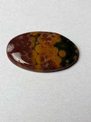 cabochon jaspe orbiculaire / ocean rare couleur