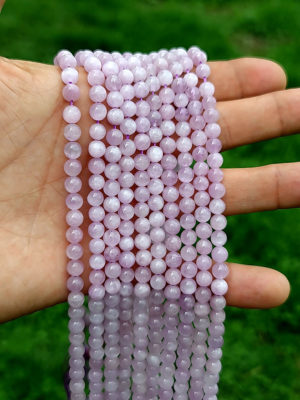 perles Kunzite AA 6mm