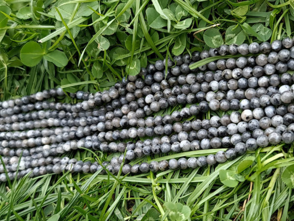 perles Larvikite 4mm