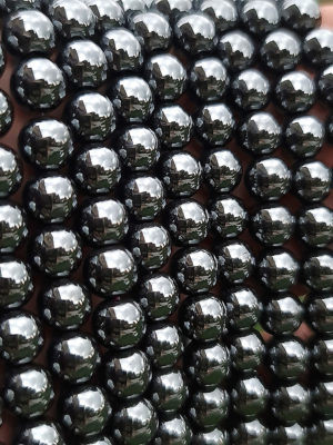 Fil perles hematite A 8mm