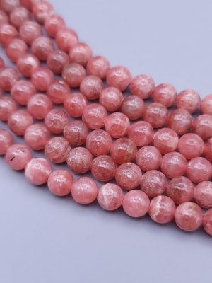 fil perles Rodochrosite AA 8mm