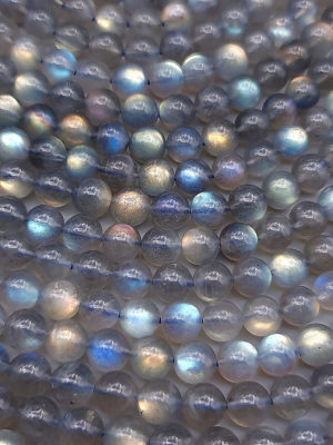 fil perles labradorite AA 8mm