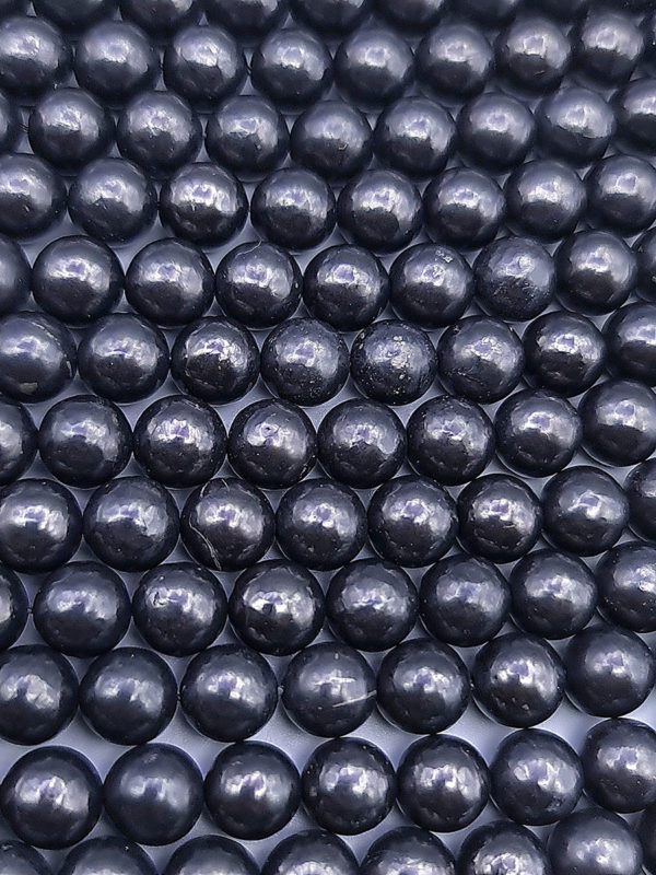 fil perles shungite 8mm