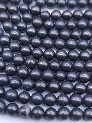 fil perles shungite 6mm