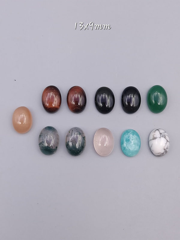 cabochon calibré 13x9mm - Fournisseur perles cabochons pierres naturelles - Morning stone