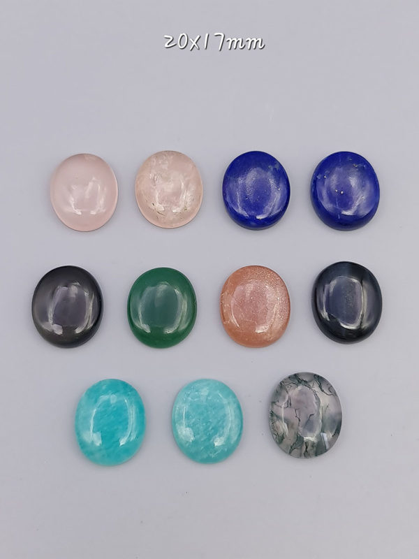 cabochon calibré 20x17mm