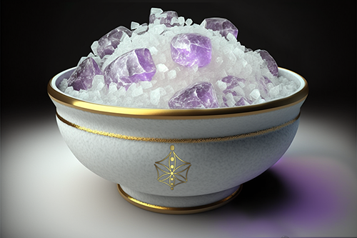 purification des pierres par le sel