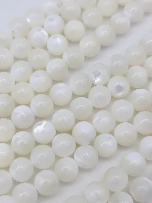 Perles nacre 8mm