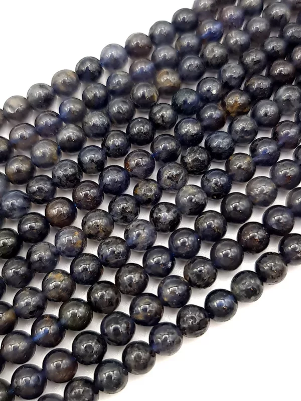 fil perles iolite 8mm