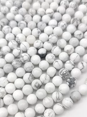 perles howlite 6mm