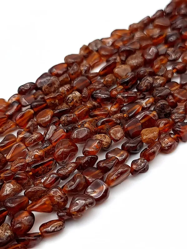 perles grenat hessonite nuggets