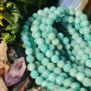 perles amazonite A 8mm