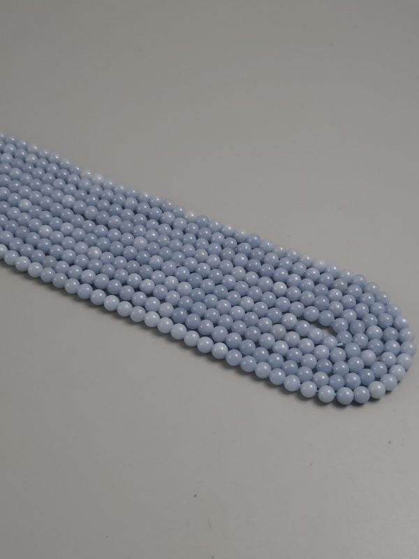 Perles angelite 4mm