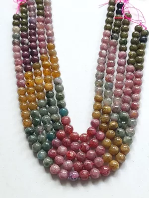 tourmaline multicolore AA 8mm