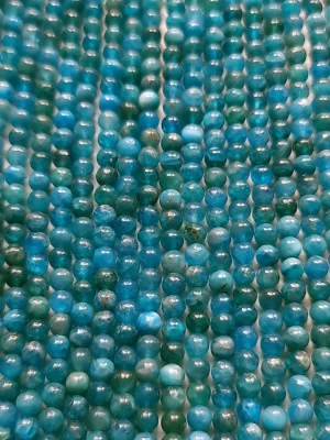 perles apatite AA 4mm
