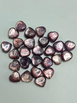 coeur percé lepidolite AAA