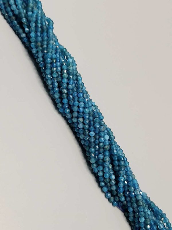 perles apatite facettée 3mm