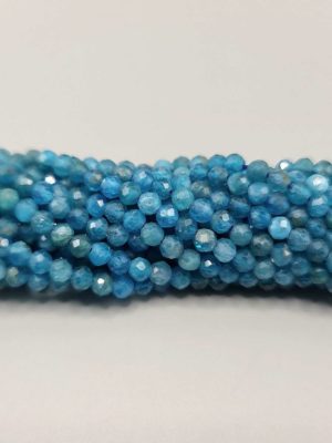 perles apatite facettée 3mm