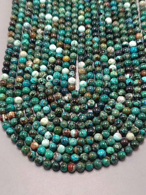 perles chrysocolle 6mm