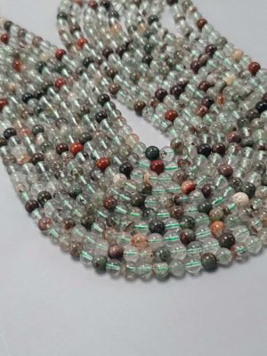 perles quartz lodolite 6mm