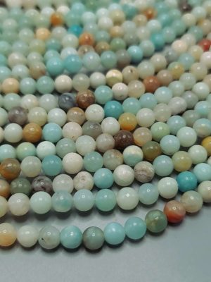 amazonite multicolore 6mm