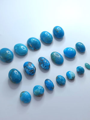 Cabochon turquoise d'iran