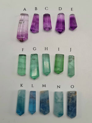 Cabochon fluorite