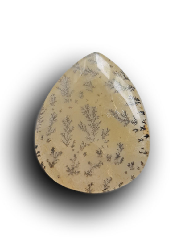 cabochon quartz à dendrite