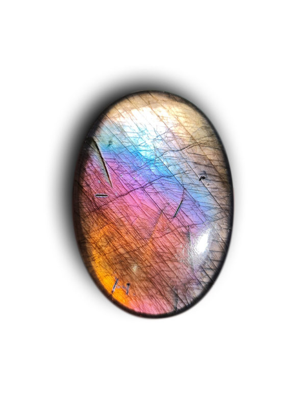 cabochon de Labradorite multicolore