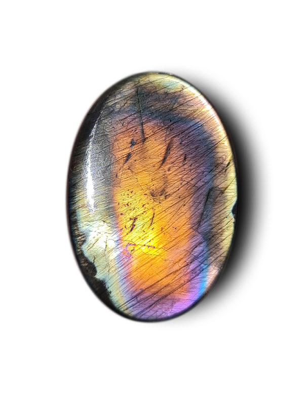 cabochon de Labradorite multicolore