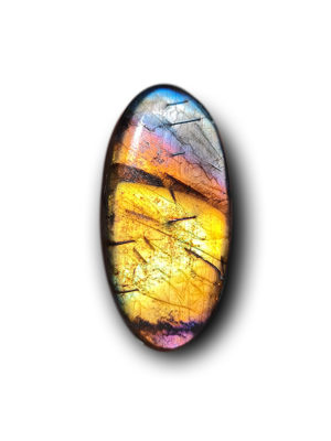 cabochon de Labradorite multicolore