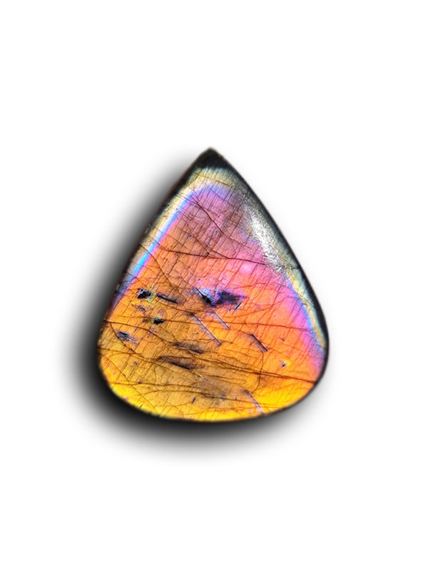 cabochon de Labradorite multicolore