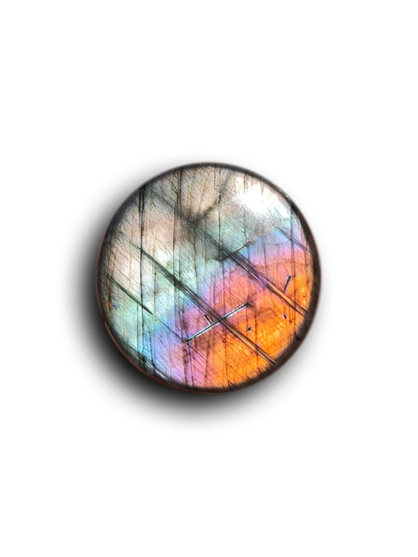 cabochon de Labradorite multicolore